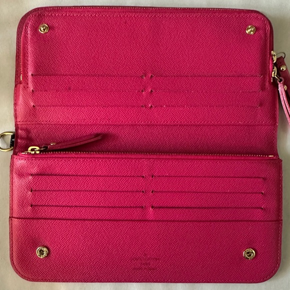 Louis Vuitton X Murakami Black Monogram Multicolore Insolite Wallet; EUC - Picture 5 of 14